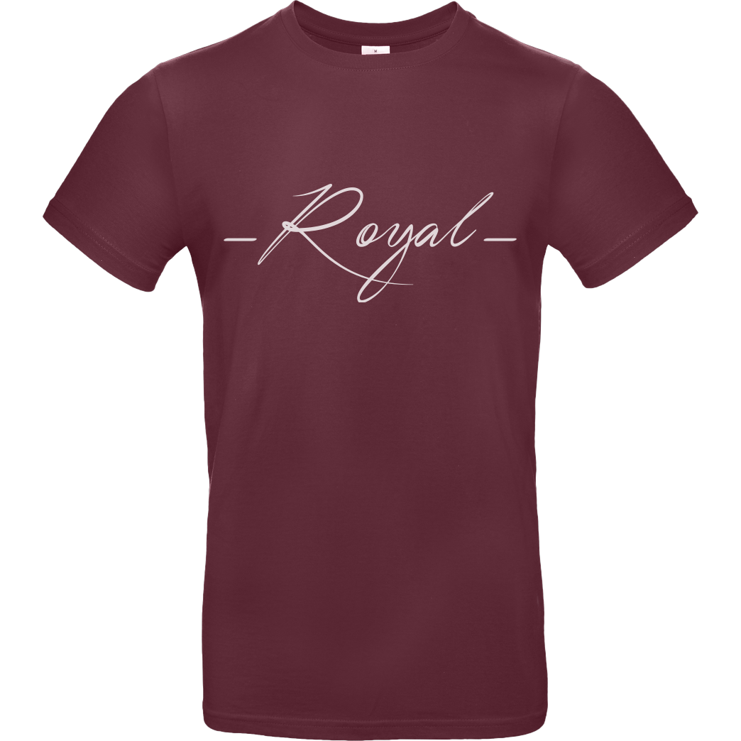 RoyaL RoyaL - King T-Shirt B&C EXACT 190 - Bordeaux