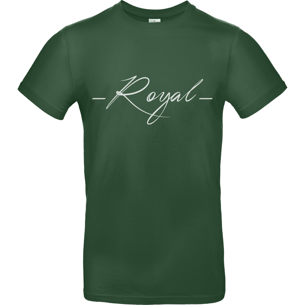 RoyaL RoyaL - King T-Shirt B&C EXACT 190 - Flaschengrün