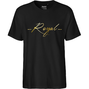 RoyaL - King Fairtrade T-Shirt - schwarz