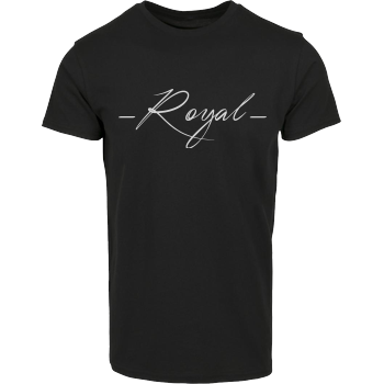 RoyaL - King Hausmarke T-Shirt  - Schwarz
