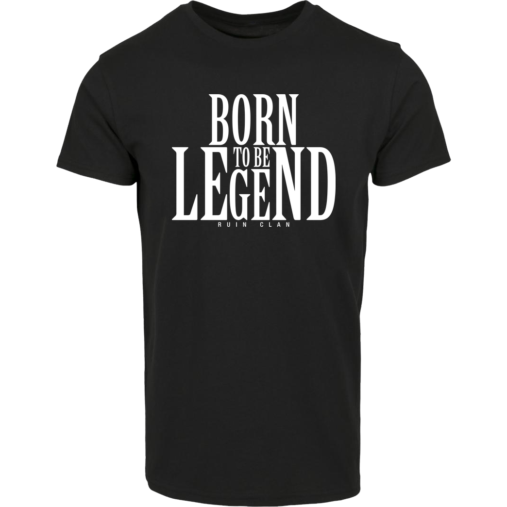 RuiN Ruin - Legend T-Shirt Hausmarke T-Shirt  - Schwarz