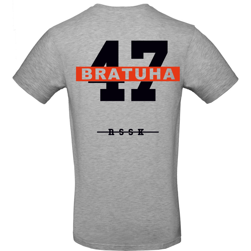Russak Russak - Bratuha T-Shirt B&C EXACT 190 - heather grey