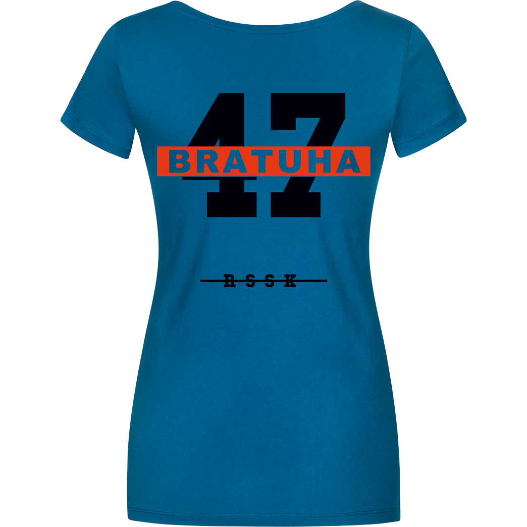 Russak Russak - Bratuha T-Shirt Damenshirt petrol