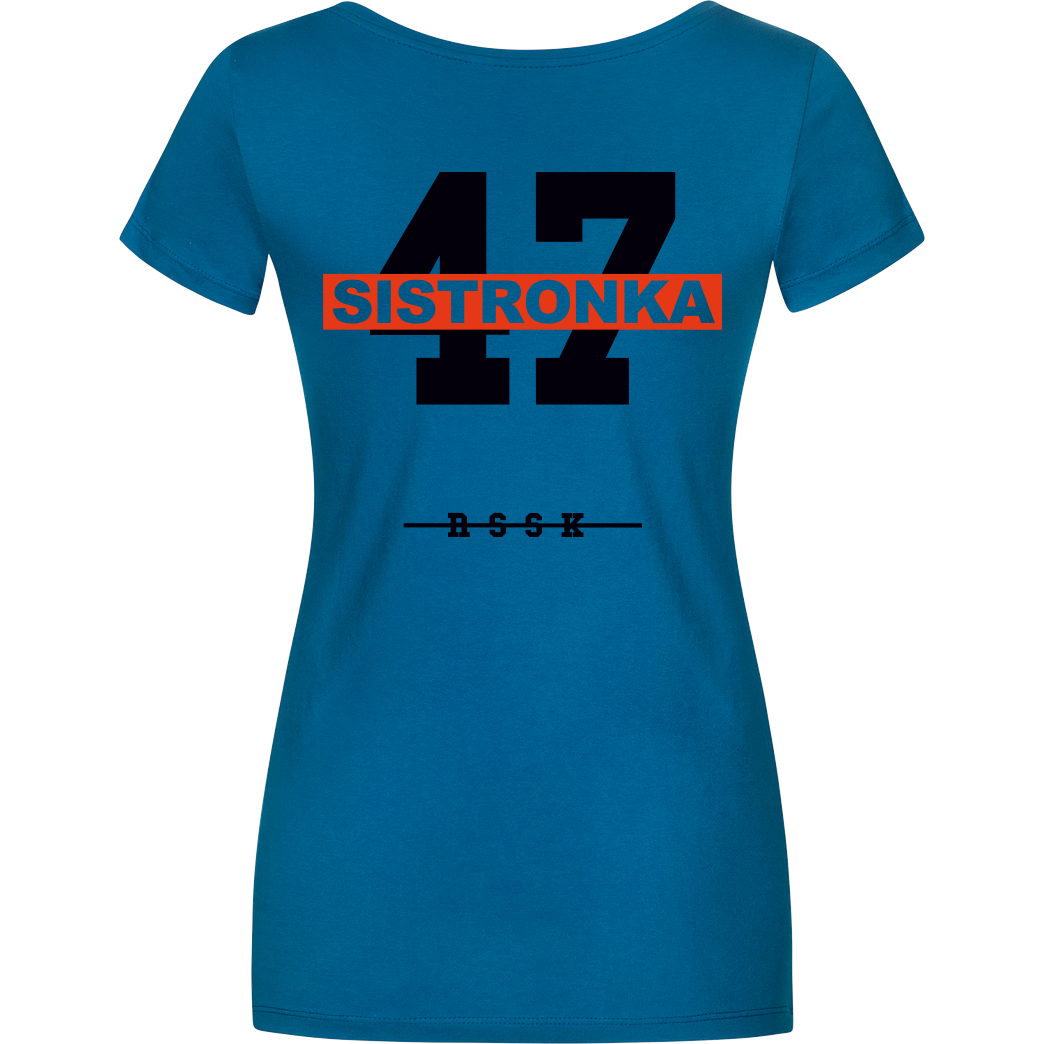 Russak Russak - Sistronka T-Shirt Damenshirt petrol