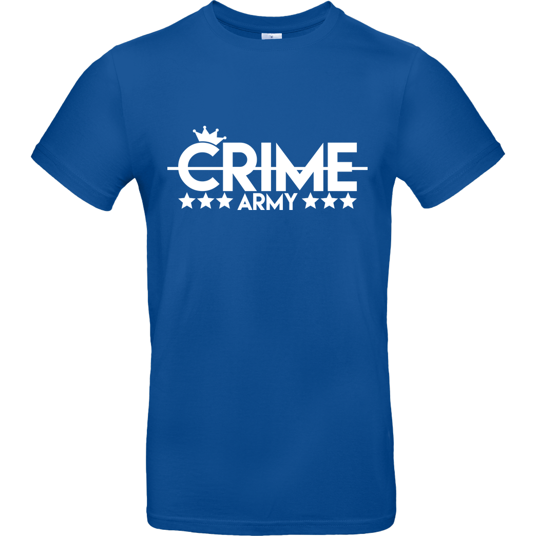 Sandro Crime SandroCrime - Crime Army T-Shirt B&C EXACT 190 - Royal
