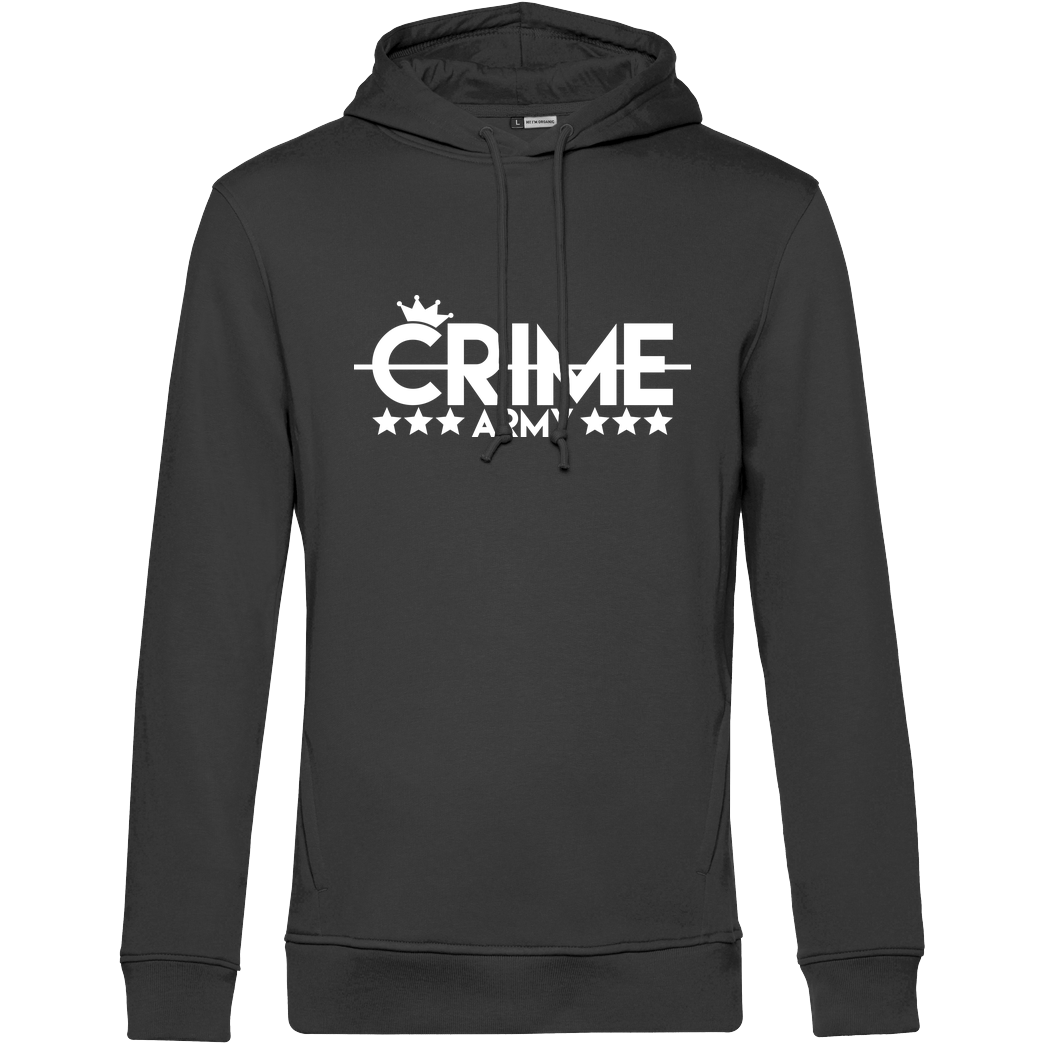 Sandro Crime SandroCrime - Crime Army Sweatshirt B&C HOODED INSPIRE - schwarz