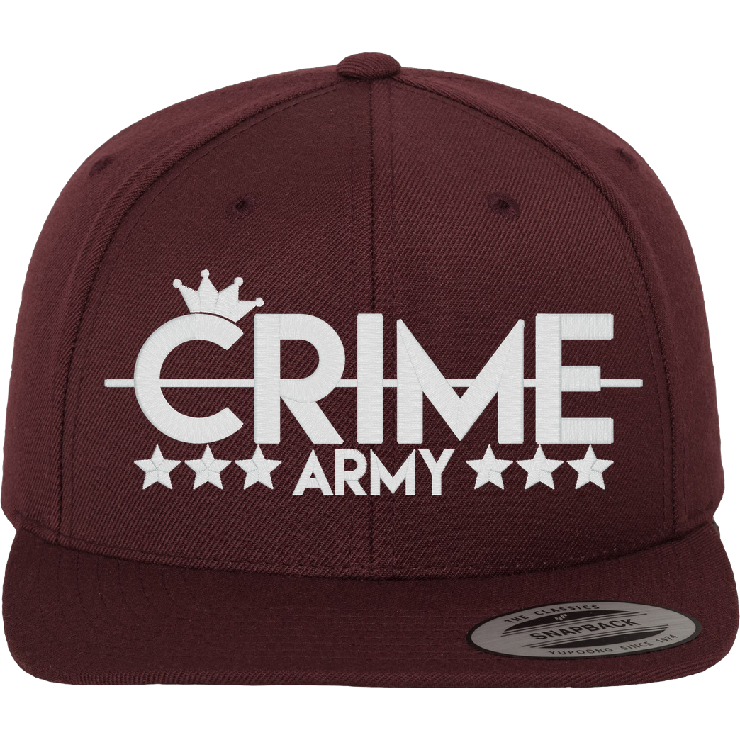 Sandro Crime SandroCrime - Crime Army Cap Cap Cap bordeaux