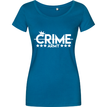 SandroCrime - Crime Army Damenshirt petrol