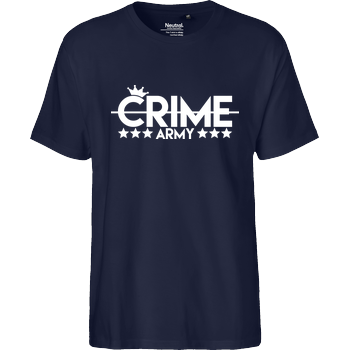 SandroCrime - Crime Army Fairtrade T-Shirt - navy