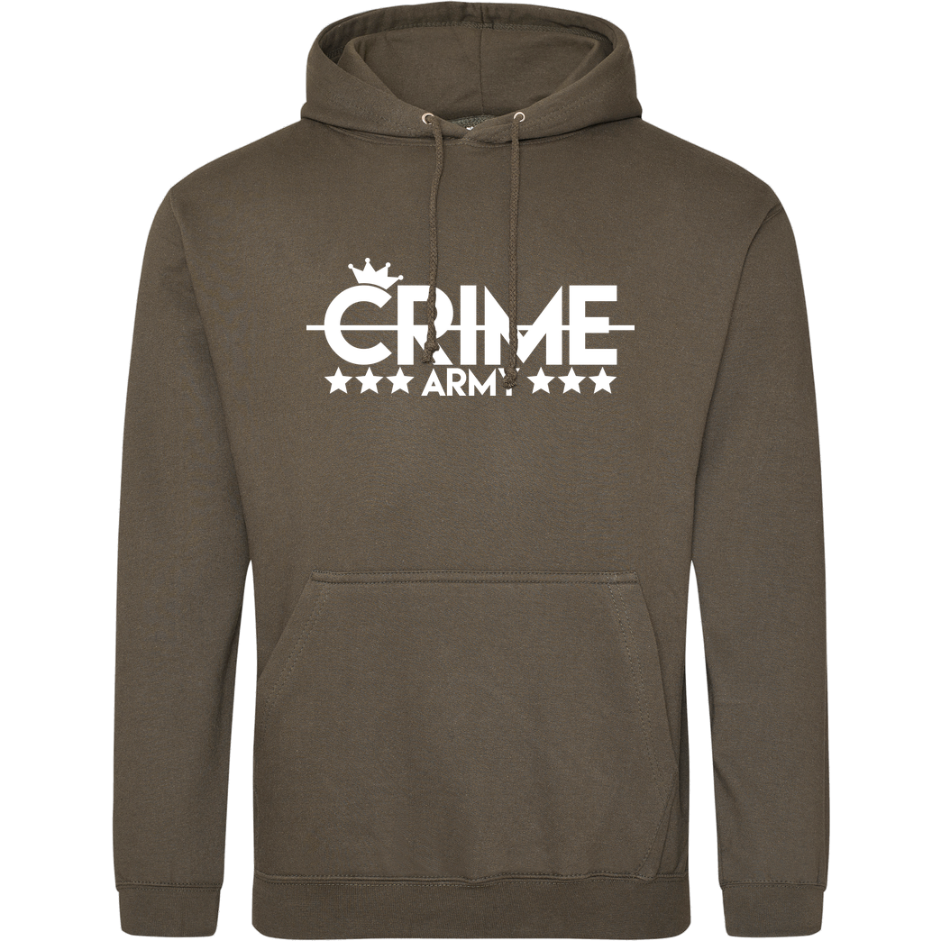 Sandro Crime SandroCrime - Crime Army Sweatshirt JH Hoodie - Khaki