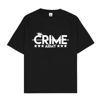 SandroCrime - Crime Army Oversize T-Shirt - Schwarz
