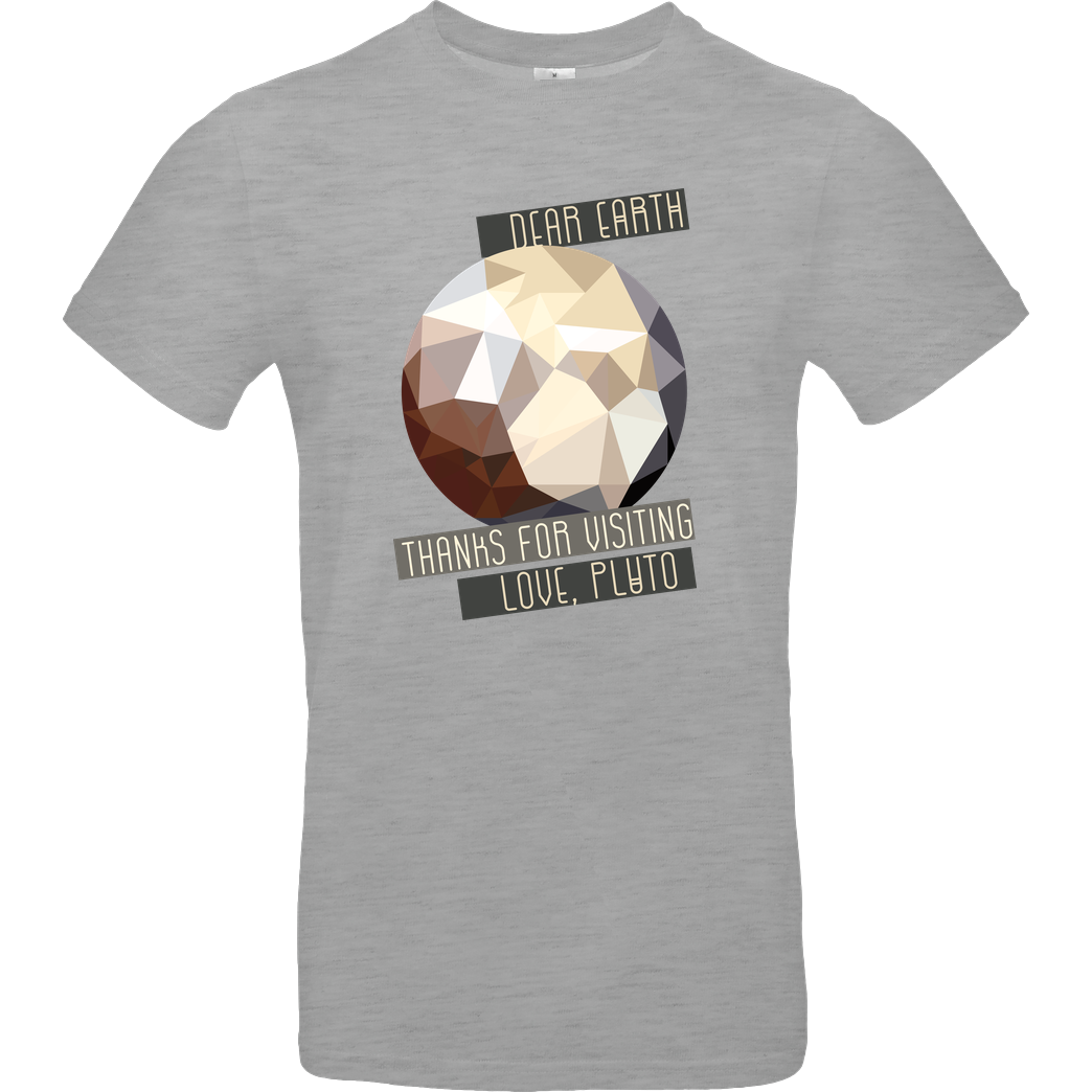 scallysche Scallysche - Pluto T-Shirt B&C EXACT 190 - heather grey
