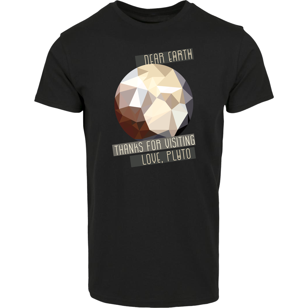 scallysche Scallysche - Pluto T-Shirt Hausmarke T-Shirt  - Schwarz