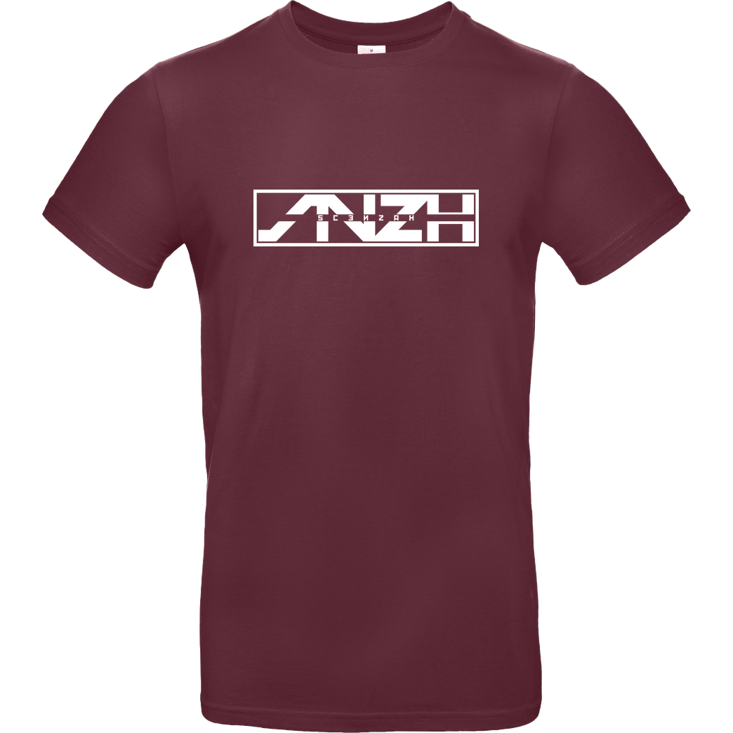 Scenzah Scenzah - Logo T-Shirt B&C EXACT 190 - Bordeaux