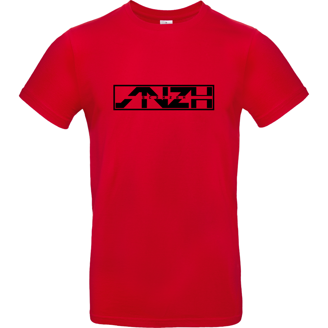 Scenzah Scenzah - Logo T-Shirt B&C EXACT 190 - Rot