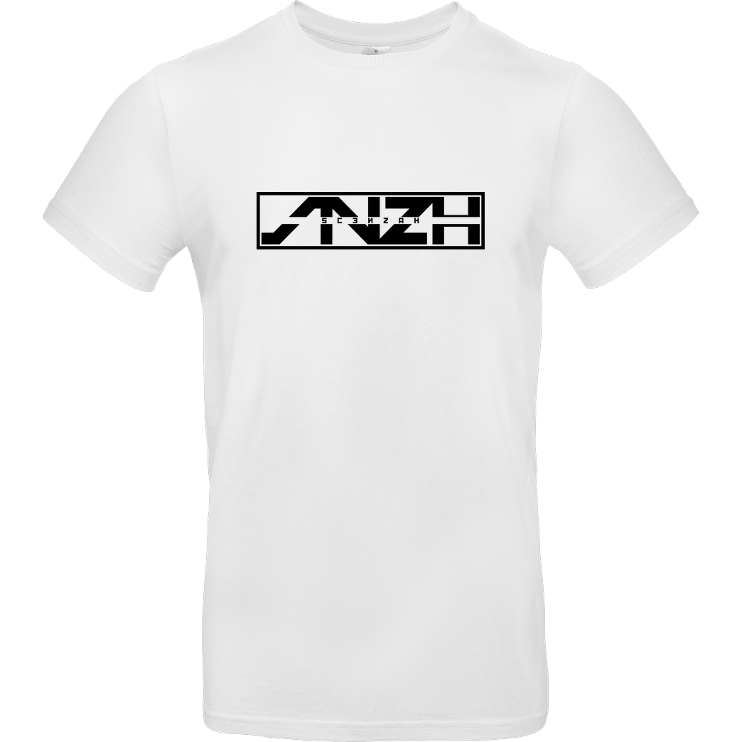 Scenzah Scenzah - Logo T-Shirt B&C EXACT 190 - Weiß