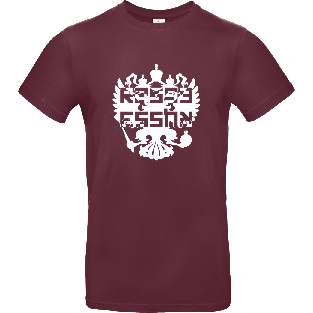 Scenzah Scenzah - Rasse Russe T-Shirt B&C EXACT 190 - Bordeaux