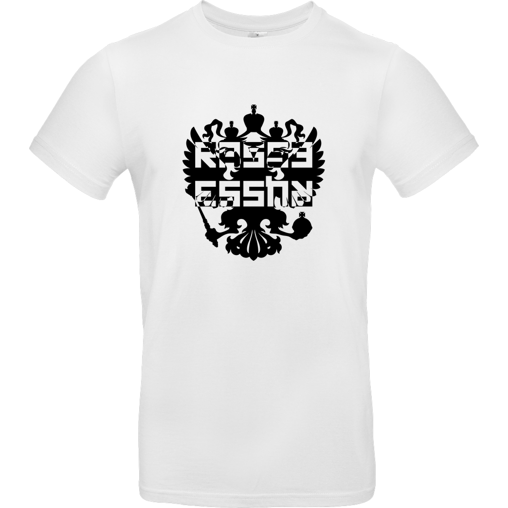 None Scenzah - Rasse Russe T-Shirt B&C EXACT 190 - Weiß