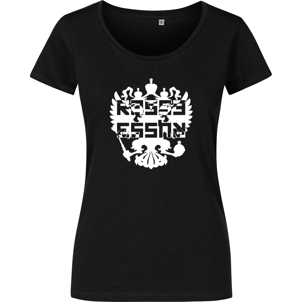 Scenzah Scenzah - Rasse Russe T-Shirt Damenshirt schwarz