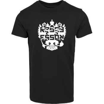 Scenzah - Rasse Russe Hausmarke T-Shirt  - Schwarz