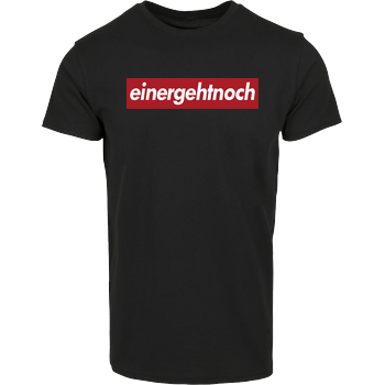 schmittywersonst - einergehtnoch Hausmarke T-Shirt  - Schwarz