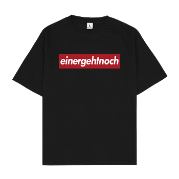 schmittywersonst - einergehtnoch Oversize T-Shirt - Schwarz