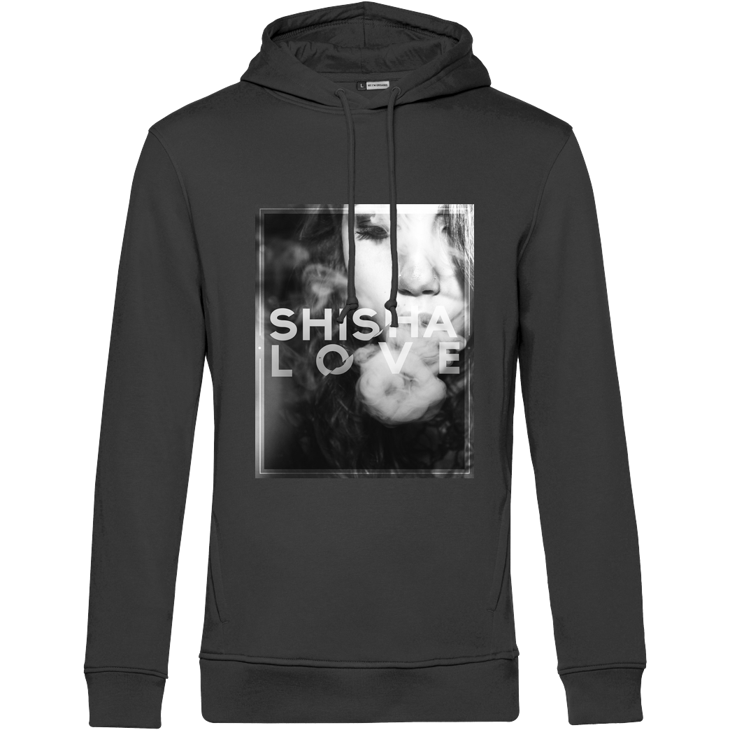 schmittywersonst schmittywersonst - Love Shisha Sweatshirt B&C HOODED INSPIRE - schwarz