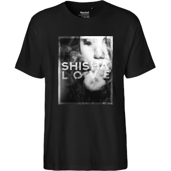 schmittywersonst - Love Shisha Fairtrade T-Shirt - schwarz
