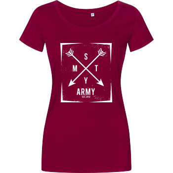 schmittywersonst - SMTY Army Damenshirt berry