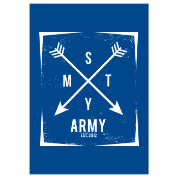 schmittywersonst - SMTY Army Kunstdruck royal