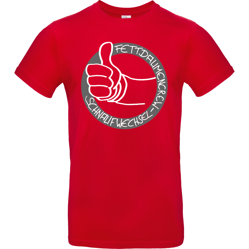 Schnaufwechsel Schnaufwechsel - Logo T-Shirt B&C EXACT 190 - Rot