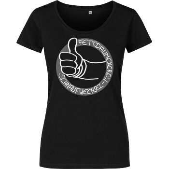 Schnaufwechsel - Logo Damenshirt schwarz