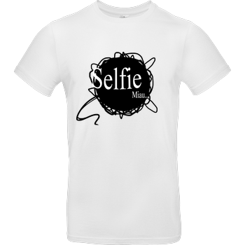 Selbstgespräch - Selfie B&C EXACT 190 - Weiß