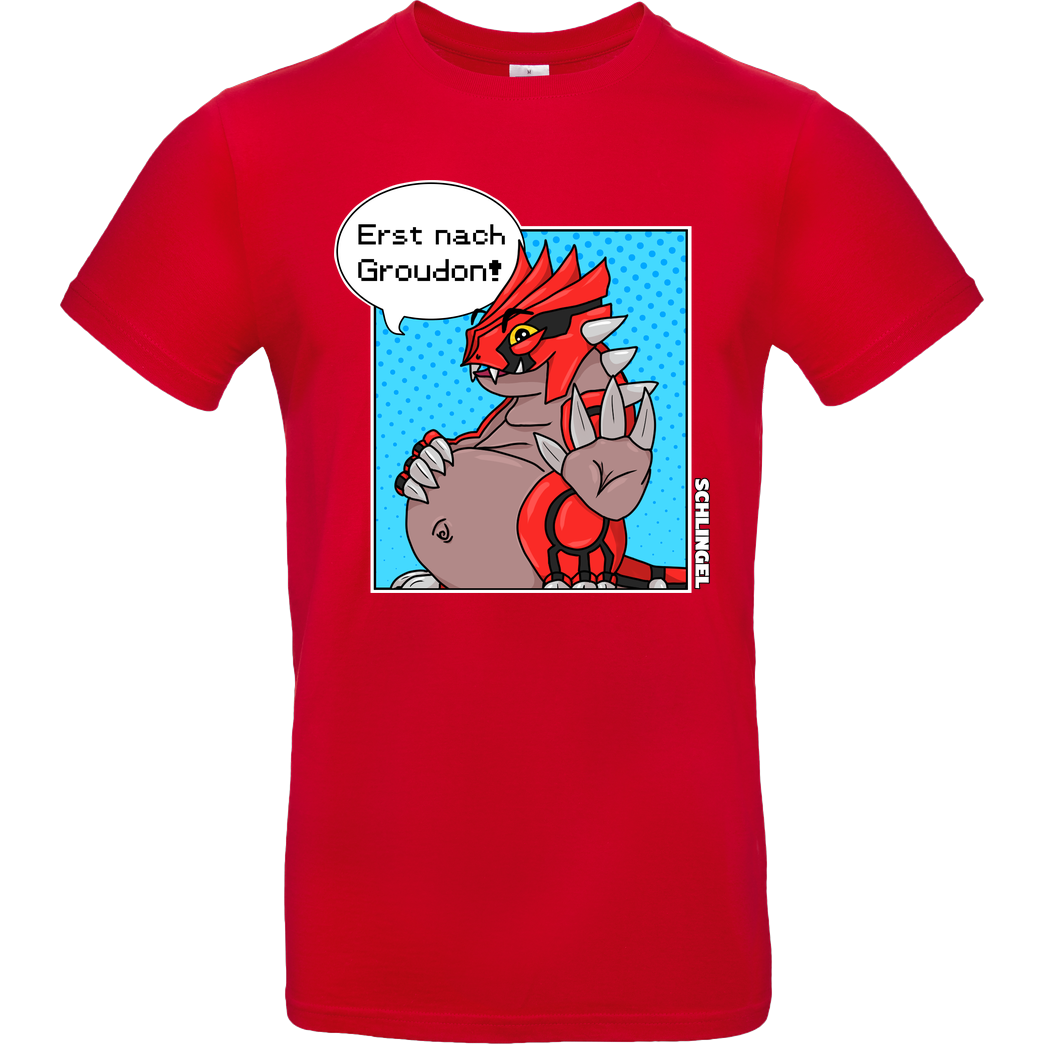 Sephiron Sephiron - Erst nach G T-Shirt B&C EXACT 190 - Rot