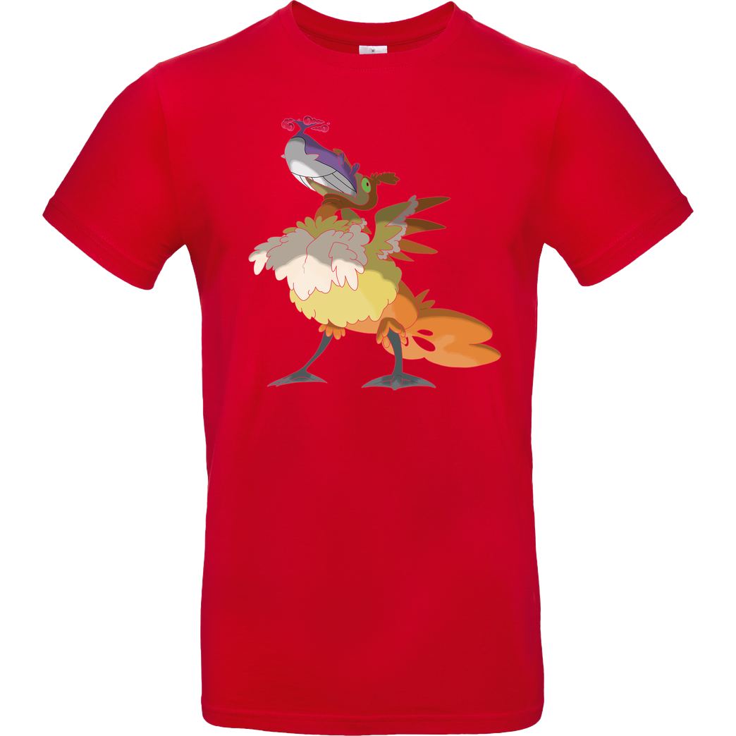 Sephiron Sephiron - GMAX GURGL SHINY T-Shirt B&C EXACT 190 - Rot