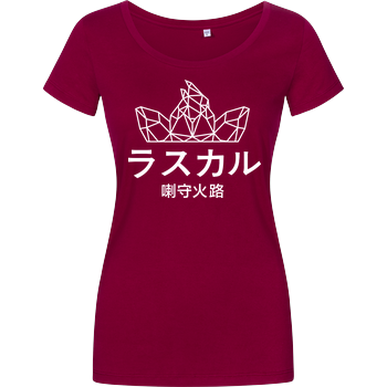 Sephiron - Japan Schlingel Block Damenshirt berry