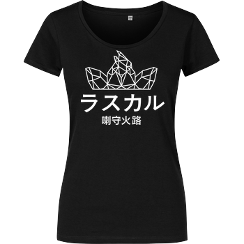 Sephiron - Japan Schlingel Block Damenshirt schwarz