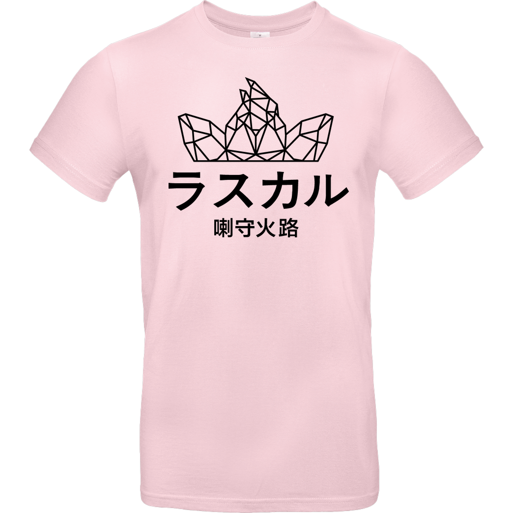 Sephiron Sephiron - Japan Schlingel Block T-Shirt B&C EXACT 190 - Rosa