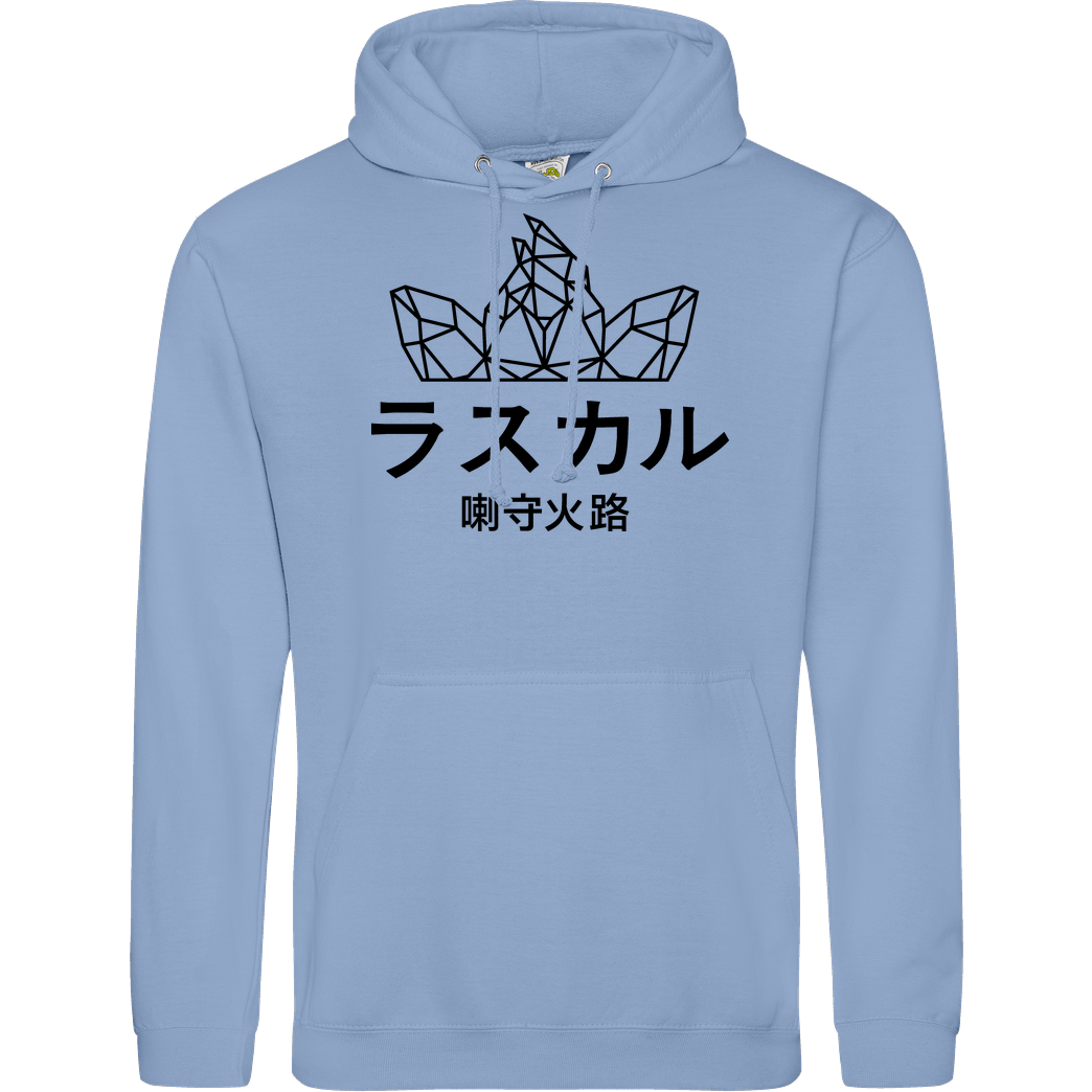 Sephiron Sephiron - Japan Schlingel Block Sweatshirt JH Hoodie - Hellblau