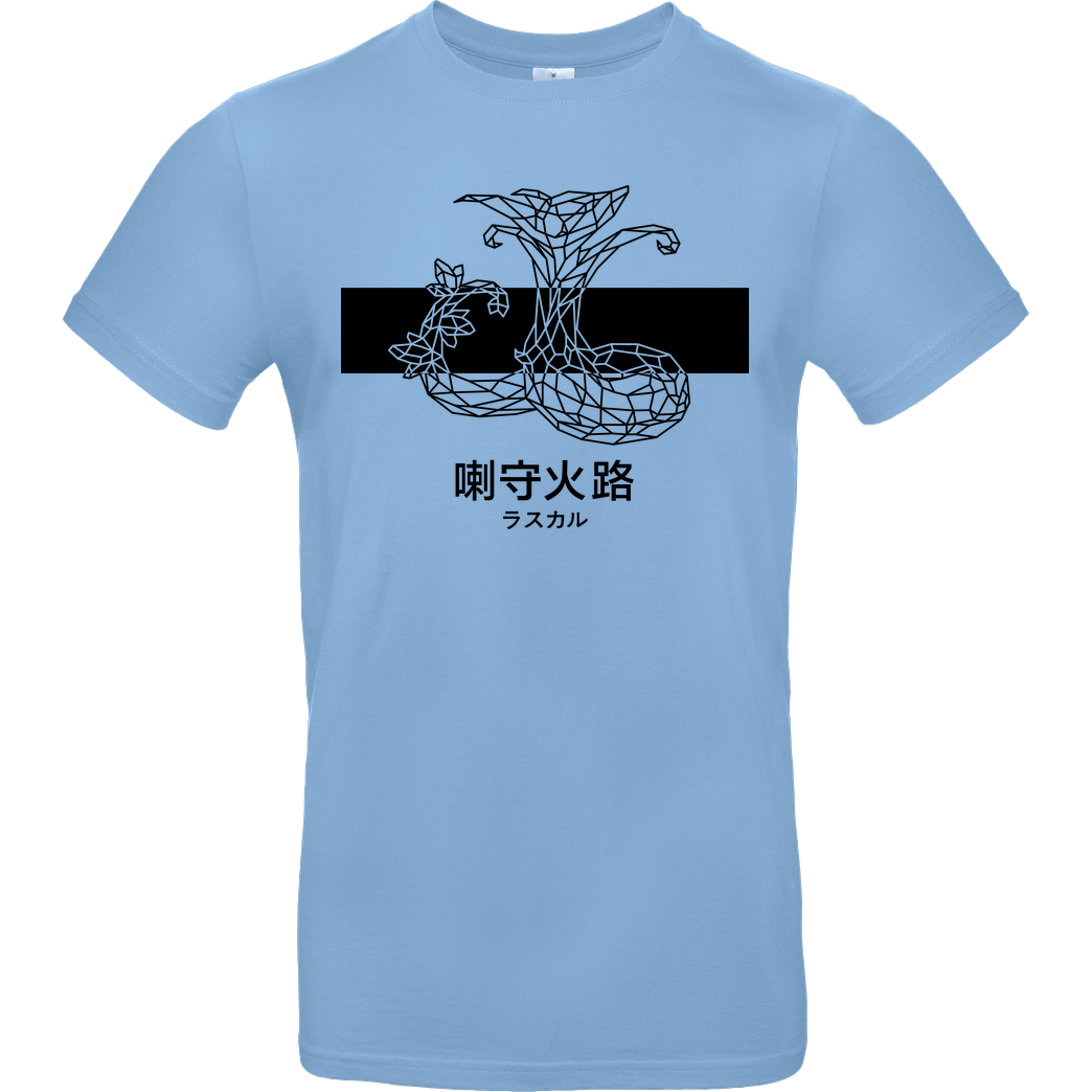None Sephiron - Mokuba 01 T-Shirt B&C EXACT 190 - Hellblau