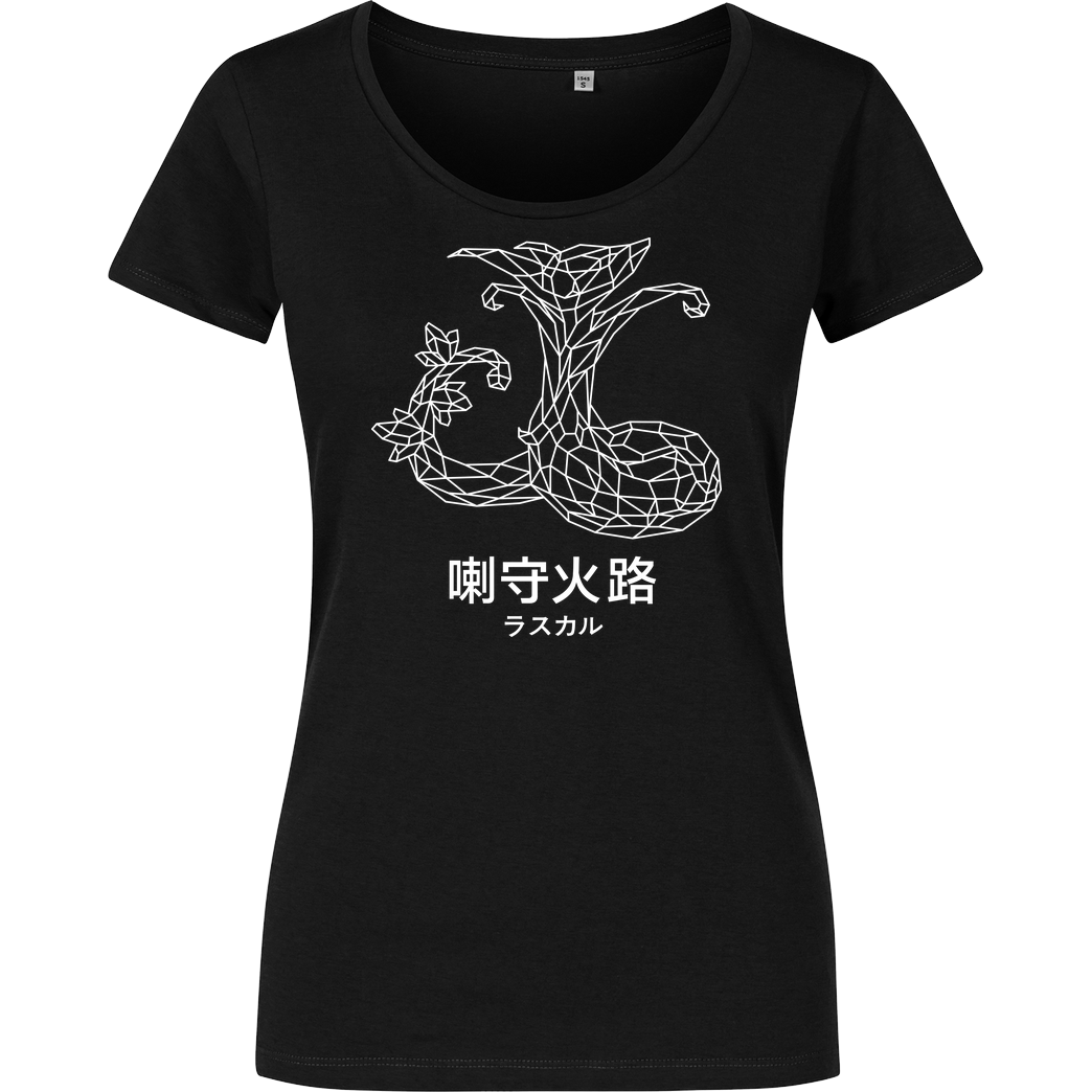 Sephiron Sephiron - Mokuba 02 T-Shirt Damenshirt schwarz