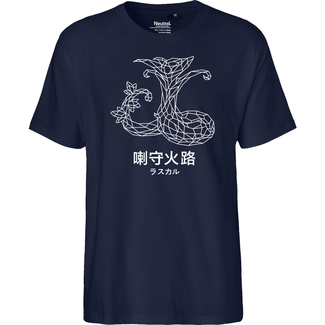 Sephiron Sephiron - Mokuba 02 T-Shirt Fairtrade T-Shirt - navy