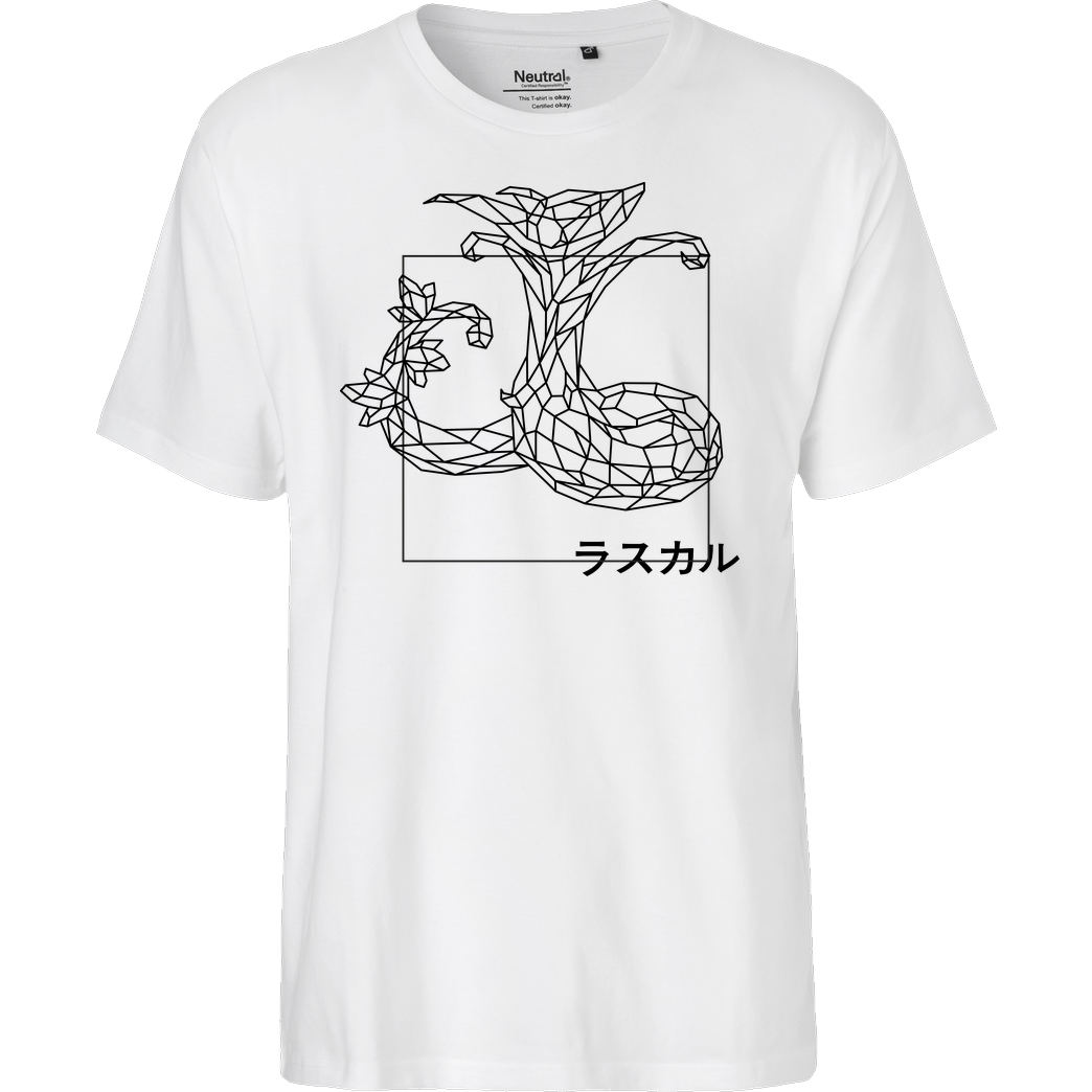 Sephiron Sephiron - Mokuba 04 T-Shirt Fairtrade T-Shirt - weiß