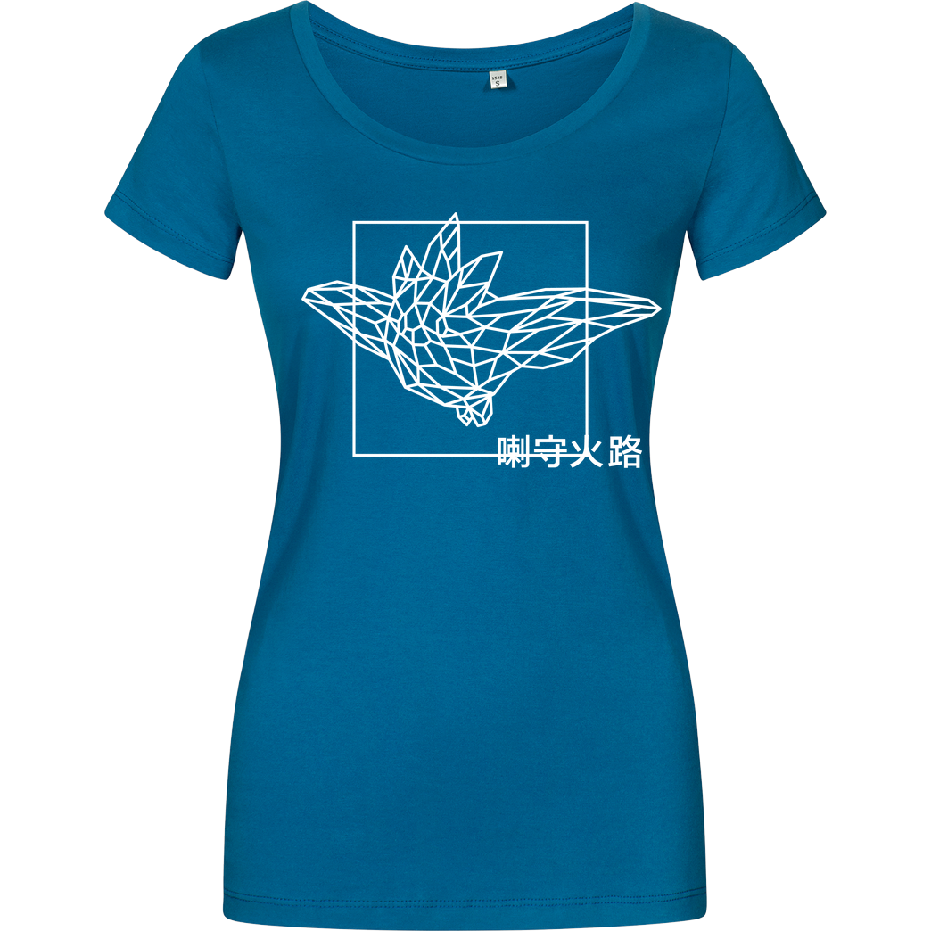 Sephiron Sephiron - Pampers 1 T-Shirt Damenshirt petrol