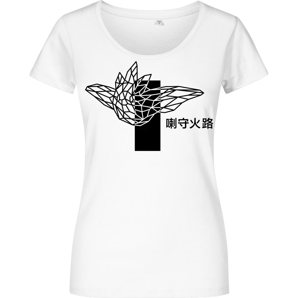 Sephiron Sephiron - Pampers 2 T-Shirt Damenshirt weiss