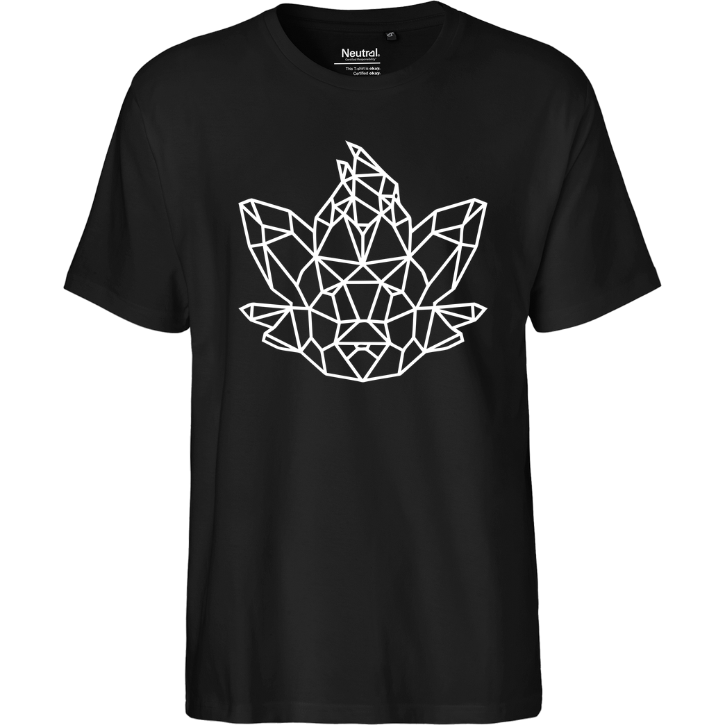 Sephiron Sephiron - Polygon Head T-Shirt Fairtrade T-Shirt - schwarz