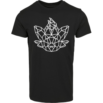 Sephiron - Polygon Head Hausmarke T-Shirt  - Schwarz