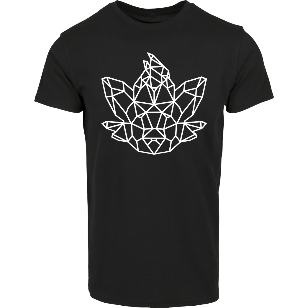 Sephiron Sephiron - Polygon Head T-Shirt Hausmarke T-Shirt  - Schwarz