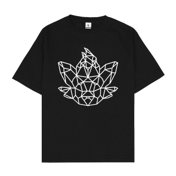 Sephiron - Polygon Head Oversize T-Shirt - Schwarz