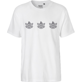 Sephiron - Polygon Triple Fairtrade T-Shirt - weiß